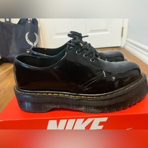 Dr. Martens platform shoes